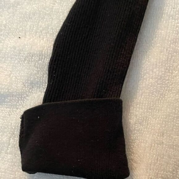 XS (2.4) Hip Together black lobby crew neck sleeve ribbed “Texas” football shirt - Picture 9 of 10